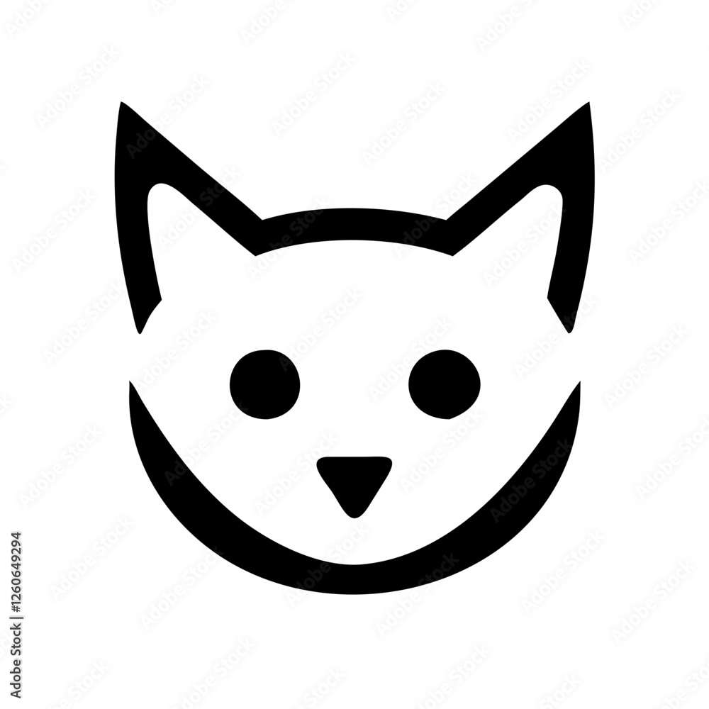 A sharp and stylish cat face icon designed with geometric shapes. Suitable for tech, fashion, and creative industries looking for a bold yet elegant logo.
A sharp and stylish cat face icon designed with geometric shapes. Suitable for tech, fashion, and creative industries looking for a bold yet elegant logo.