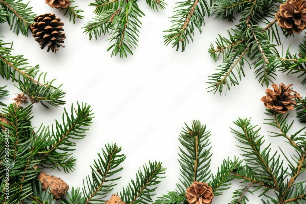Cones and branches pine tree, fir tree background. High definition photo Cones and branches pine tree, fir tree background. High definition photo