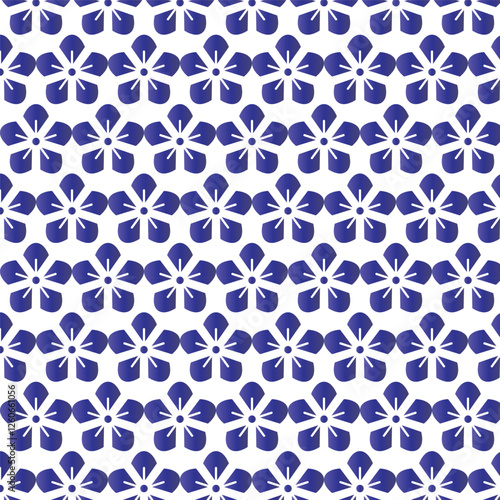 seamless pattern with flowers