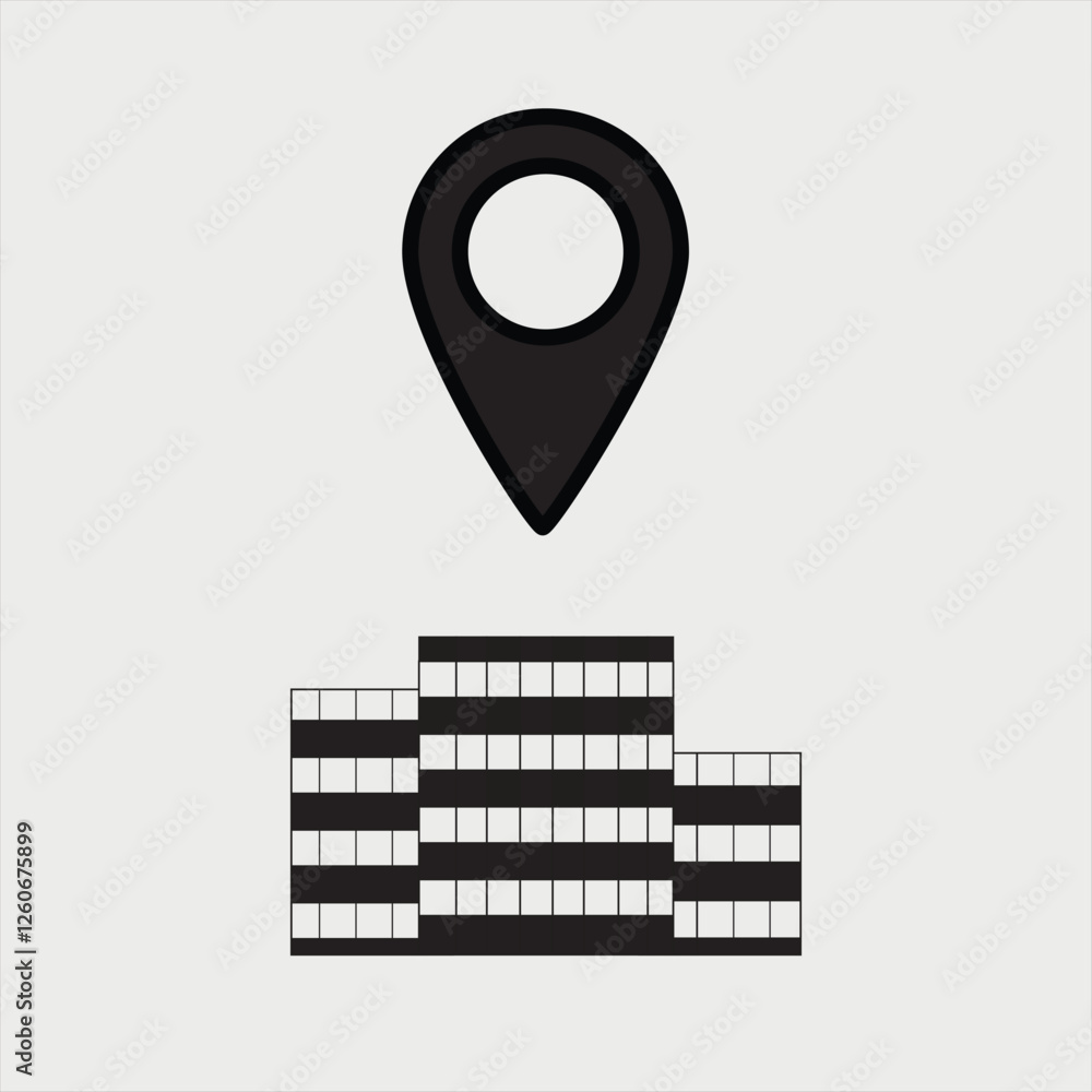 map pointer icon, Location Icon