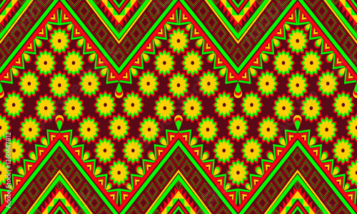 Geometric ethnic, design for decorative, clothing, carpet, background, fabric, handcraft, tribal, square, seamless, retro, draperies, geometric traditional ethnic, cushions, pillow, Print, pillowcase