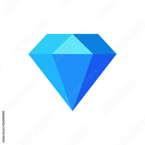 Diamond icon, diamond logo design template.