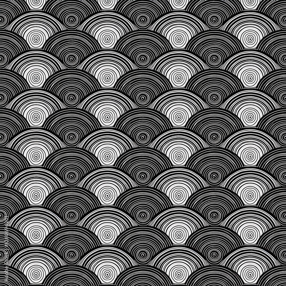 abstract seamless pattern with circles abstract seamless pattern with circles