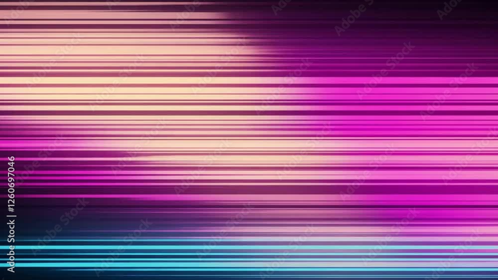 A nostalgic mix of warm and cool tones with slight RGB splitting, resembling vintage VHS tape artifacts, 4k High-Quality Animation Video