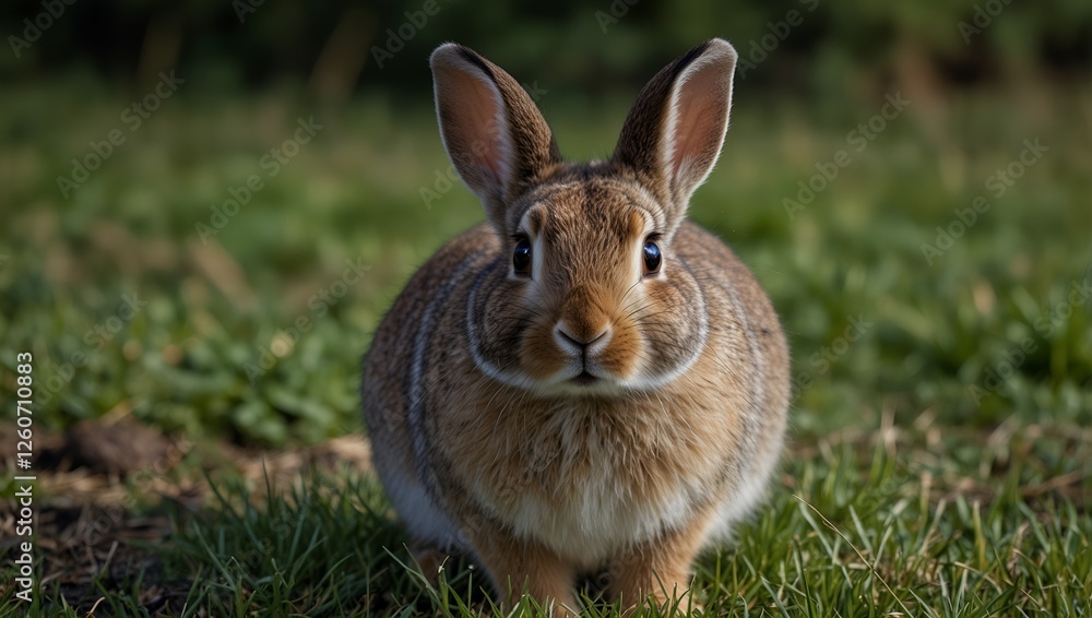 Fototapeta premium rabbit in the grass