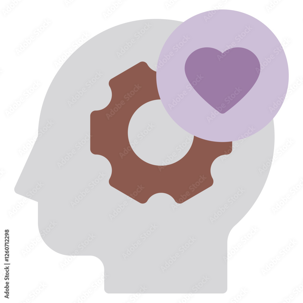 Mental Health Awareness Icon for Well-being Mental Health Awareness Icon for Well-being