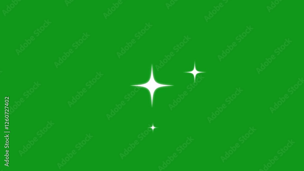 Glittering Twinkle Star Animation for Holiday Events, Transparent Background, 4K .blinking light effect on transparent green background Glittering Twinkle Star Animation for Holiday Events, Transparent Background, 4K .blinking light effect on transparent green background