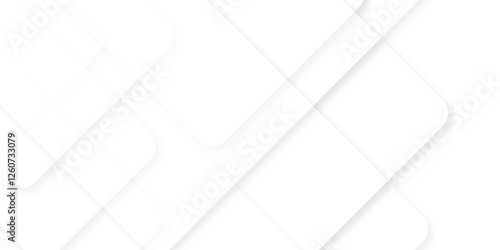 Abstract background with lines, White color technology concept geometric line vector background. Modern Abstract white background with layers of textured white transparent material in triangle design.