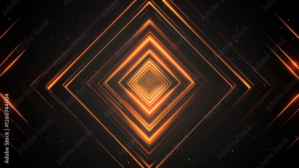 Obraz premium abstract background with glowing neon