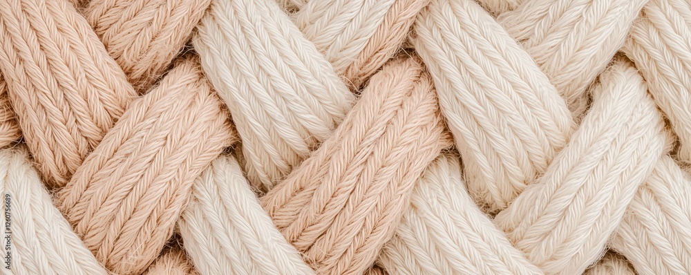 Woven Rope Textile Texture – Natural Fiber Macro Background Woven Rope Textile Texture – Natural Fiber Macro Background