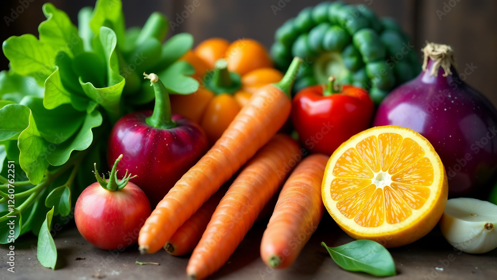 Fresh from the Garden: A Colorful Harvest Fresh from the Garden: A Colorful Harvest