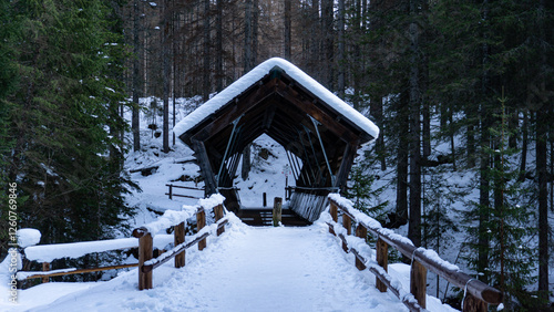 Winter in the mountains