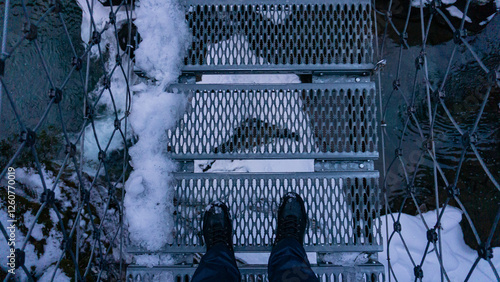 Winter in the mountains