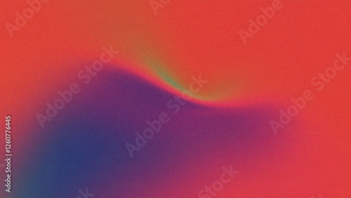 鮮やかなネオンカラーのグラデーションとメタリックな質感のテクスチャー背景素材