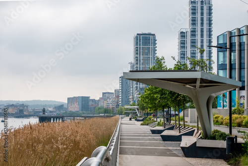 Konstfotografi greenwich district street views in london england