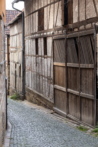 Gasse im historischen Seßlach