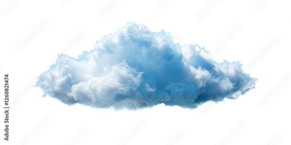 White clouds, isolated White clouds, isolated