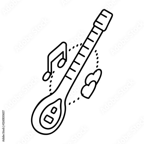 gathering for spiritual listening isometric outline vector icon, Muslim marriage Symbol, wedding customs Sign, Indian subcontinent matrimony stock illustration, mehfil-e sama or qawwali Night concept