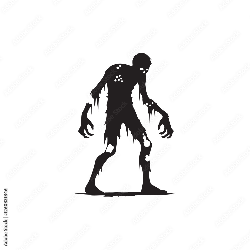 Fototapeta premium zombie silhouette