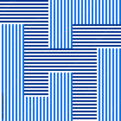 Seamless background of parallel and perpendicular lines. Element of interior design, clothes, wallpaper and creative ideas