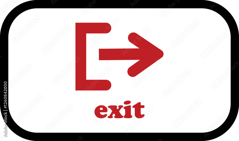 Exit icon set. Out sign black flat and line vector isolated on transparent background. Red and green sign with arrow symbol. logout register password vip entrance Exit icon set. Out sign black flat and line vector isolated on transparent background. Red and green sign with arrow symbol. logout register password vip entrance