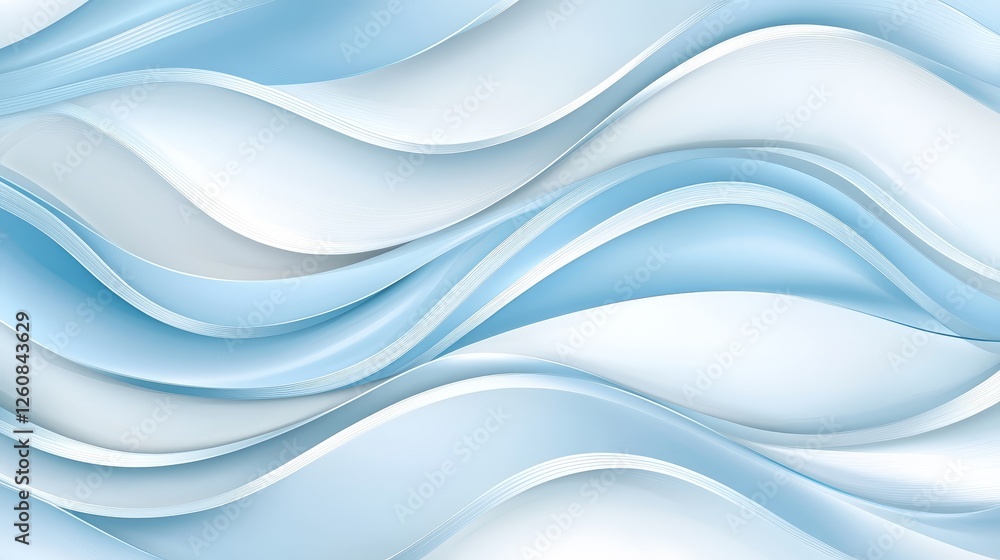 Dynamic blue wave abstract background, fluid forms in motion Dynamic blue wave abstract background, fluid forms in motion