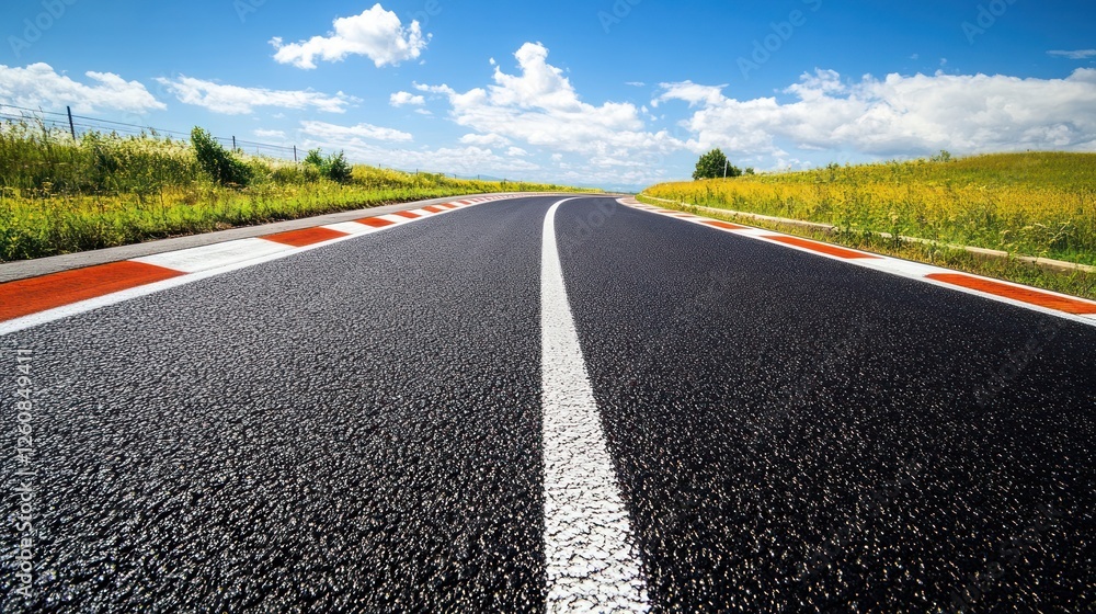Country Road Leading to Horizon Country Road Leading to Horizon
