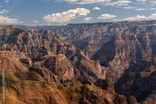 Stunning Copper Canyon Landscape Under Blue Sky