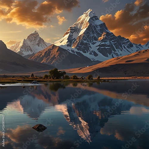 Sacred Mount Kailash Parvat Himalayan peak spiritual mountain Tibet
