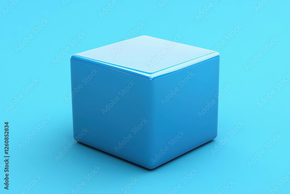 Fototapeta premium Blue Box Background