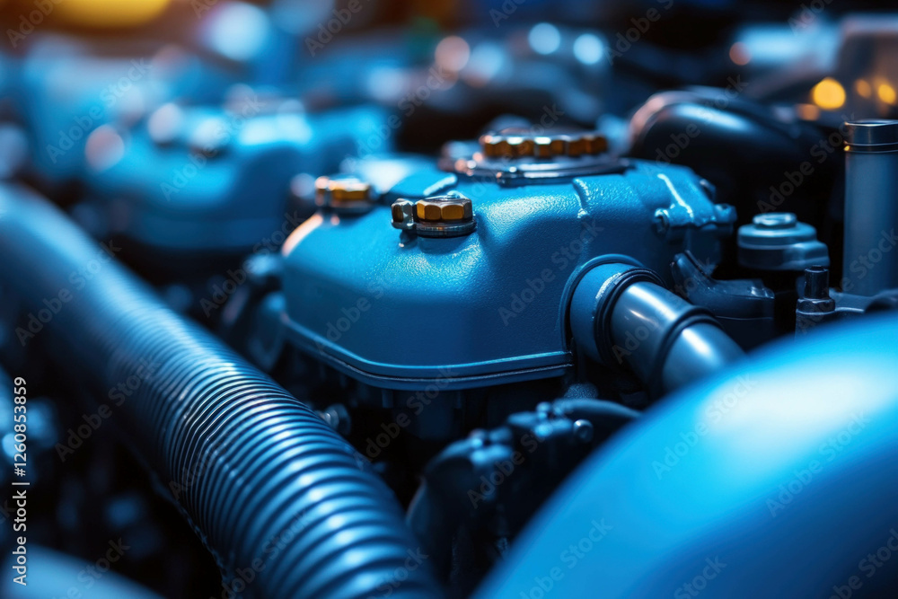 Fototapeta premium Engine Background