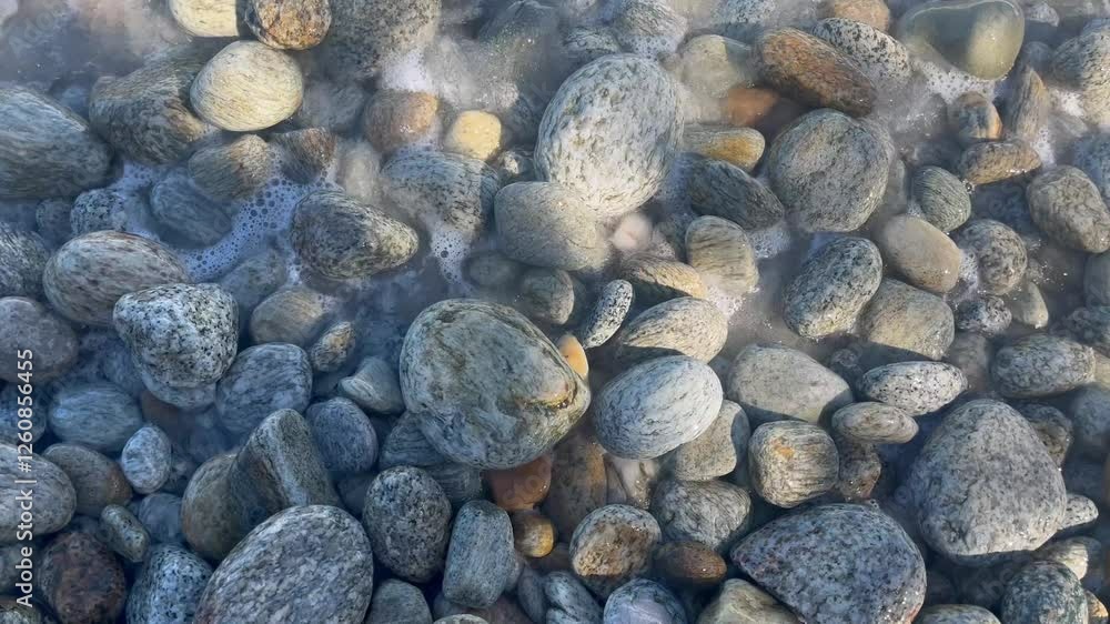 close up of beach stones close up of beach stones