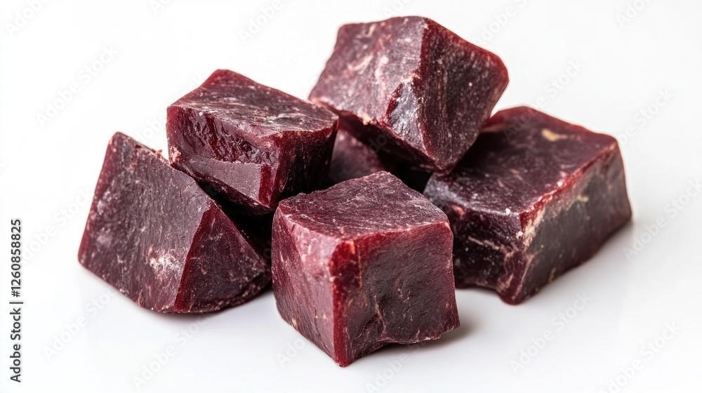 Cubed Beef, Ready for Cooking, Studio Shot Cubed Beef, Ready for Cooking, Studio Shot