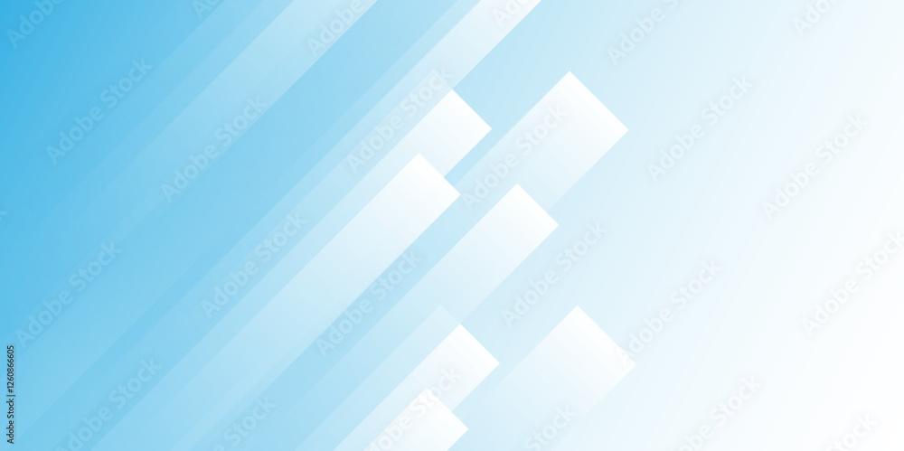 Fototapeta premium Abstract line shape with Blue gradient geometric shapes background with Diagonal Gradient Stripes. creating a modern and dynamic visual effect.Vector illustration with business presentation templates 
