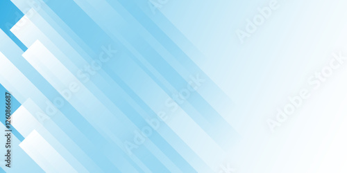 Abstract line shape with Blue gradient geometric shapes background with Diagonal Gradient Stripes. creating a modern and dynamic visual effect.Vector illustration with business presentation templates 