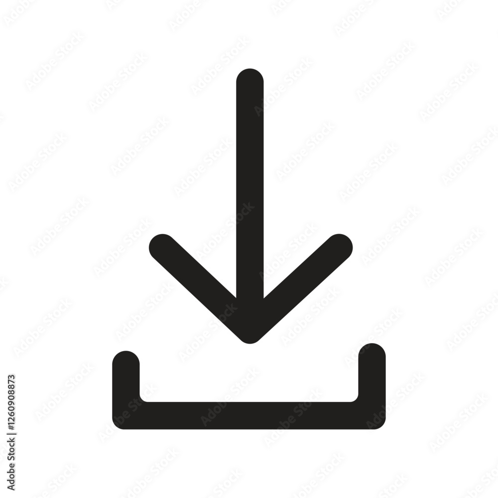 Download icon set. Download button Collection. Download files icons vector. simple download icon isolated on white background. Arrow downloading icon. Vector illustration. Download icon set. Download button Collection. Download files icons vector. simple download icon isolated on white background. Arrow downloading icon. Vector illustration.