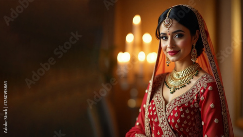 Pakistani and indian Model Bride