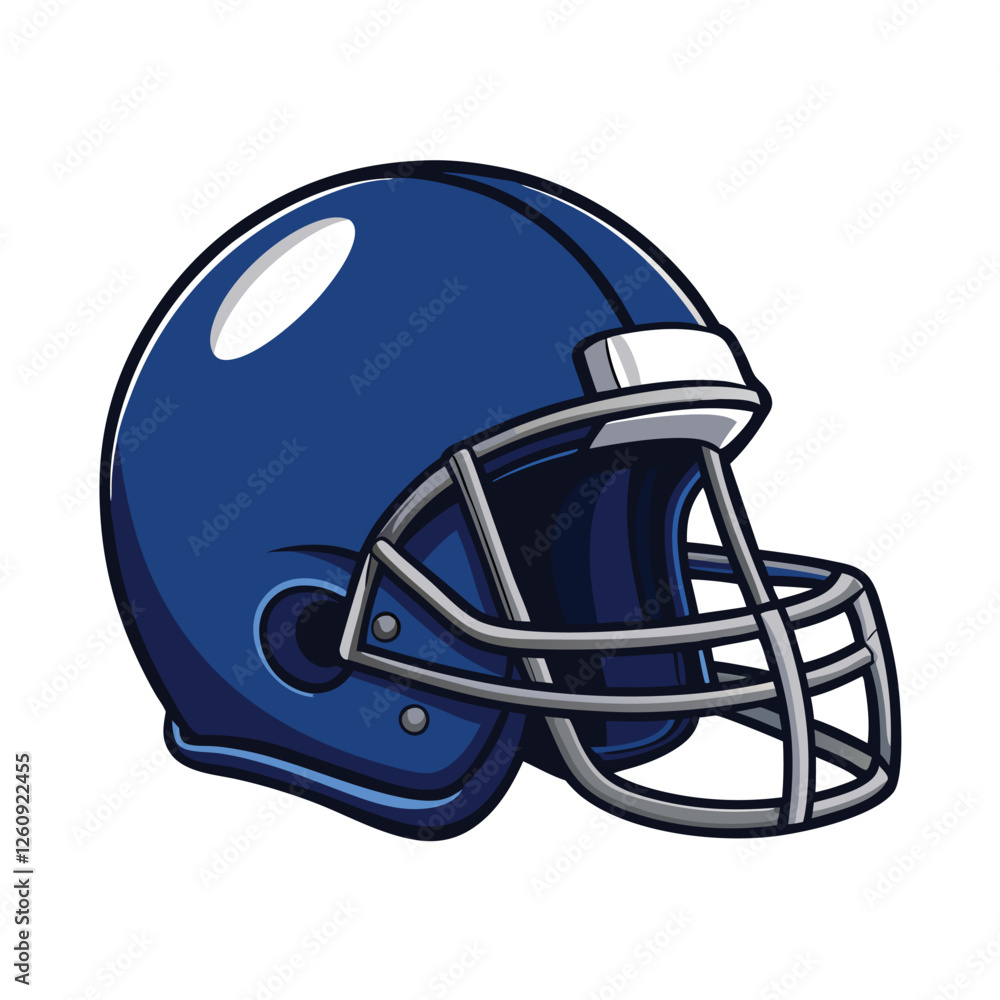 Naklejka premium american football helmet