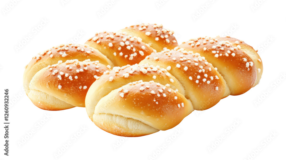 Delicious buns baking event kitchen food isolated on transparent background - Generative AI Delicious buns baking event kitchen food isolated on transparent background - Generative AI