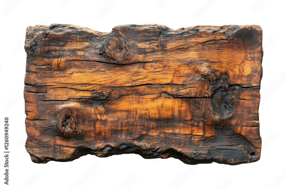 Rustic timber log nature texture isolated on transparent background - Generative AI Rustic timber log nature texture isolated on transparent background - Generative AI