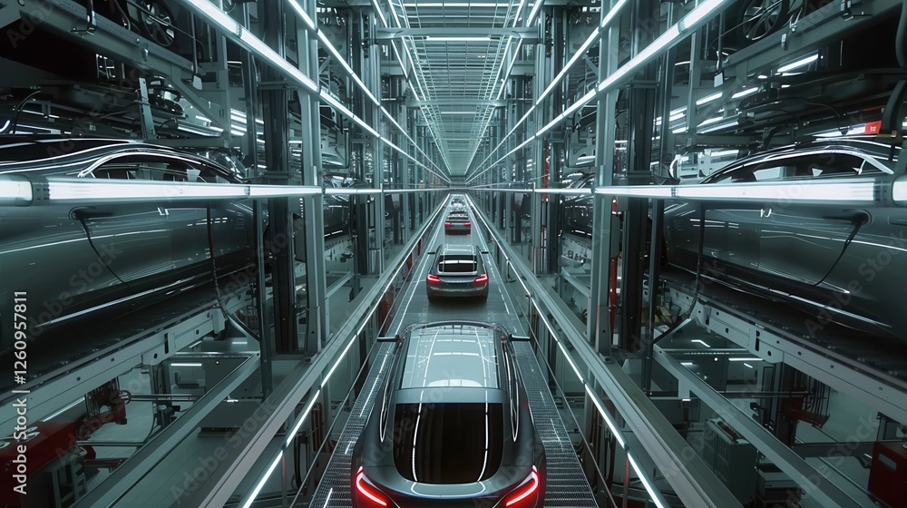 Automated Car Production Facility