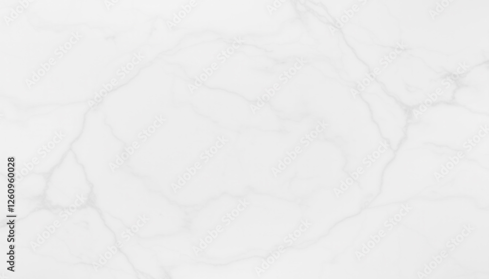 A clean white marble texture with subtle gray veins, perfect for elegant interior and architectural design projects.