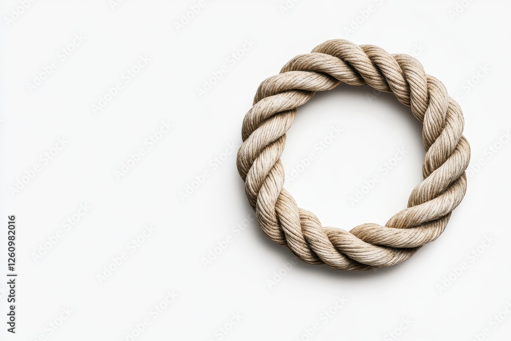 Crafting elegance with a twisted rope in minimalist design reflecting natural textures and tones Crafting elegance with a twisted rope in minimalist design reflecting natural textures and tones