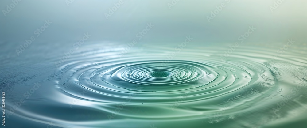 Gentle ripples form on a smooth, minimalist water surface, creating a harmonious blend of soft green and blue hues. The calming effect inspires relaxation and reflection Gentle ripples form on a smooth, minimalist water surface, creating a harmonious blend of soft green and blue hues. The calming effect inspires relaxation and reflection