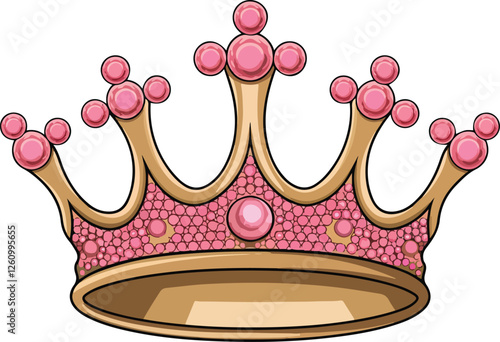 crown gold princess queen jewelry