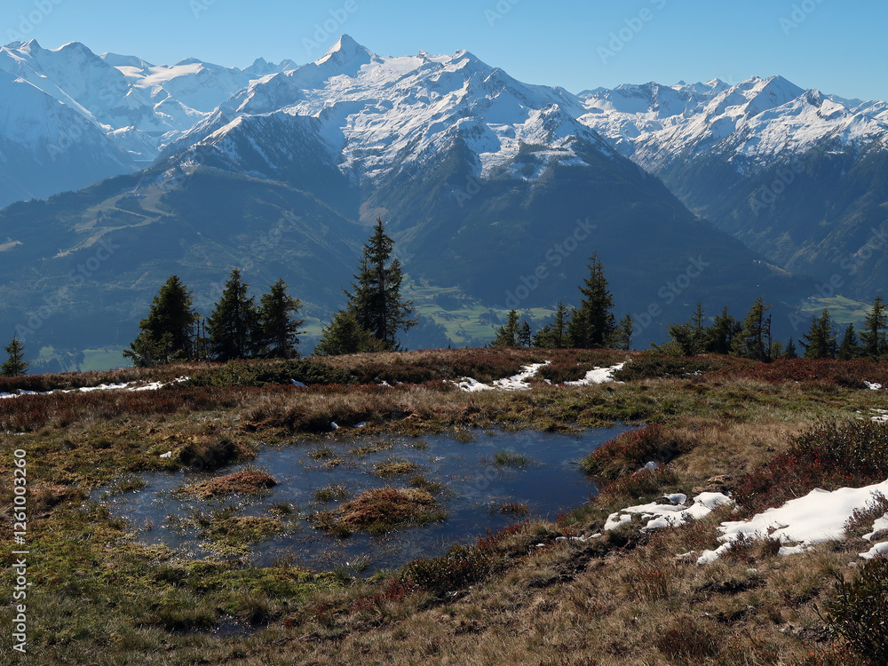 Kitzsteinhorn von Norden Kitzsteinhorn von Norden