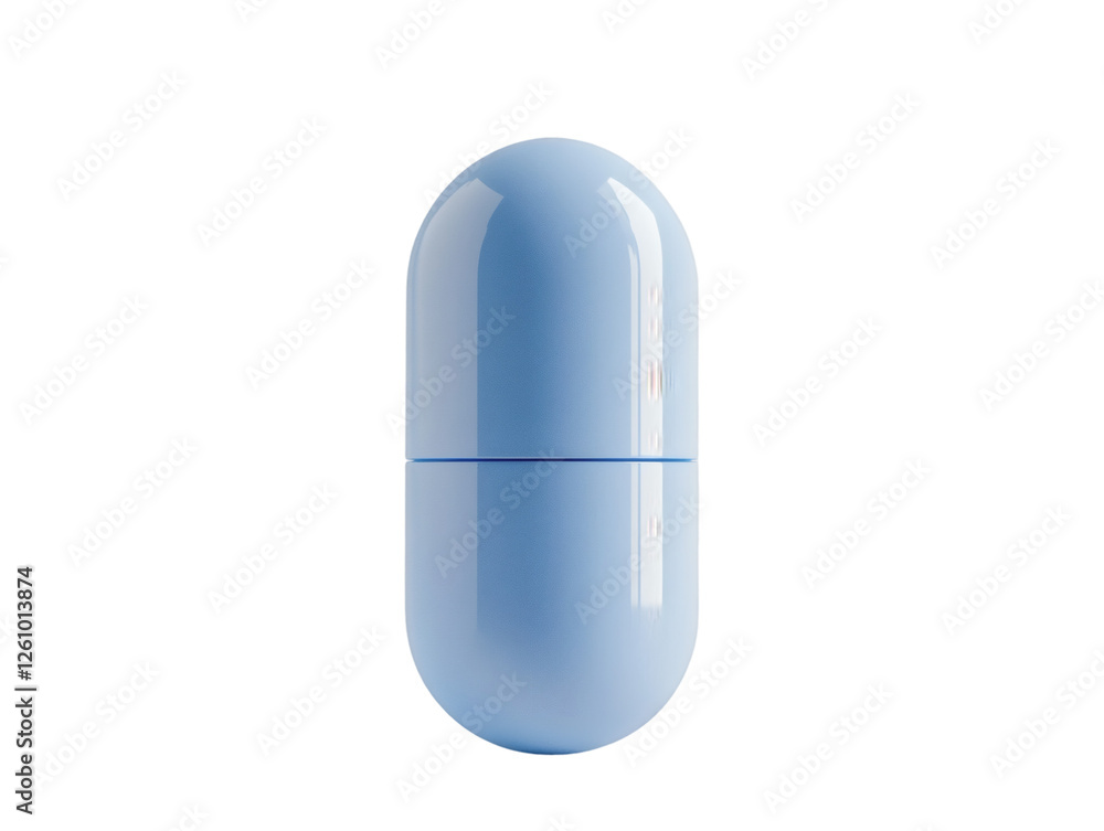 Blue pill isolated on transparent background Blue pill isolated on transparent background