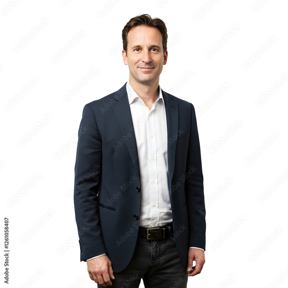 Businessman on Transparent Background. PNG Businessman on Transparent Background. PNG