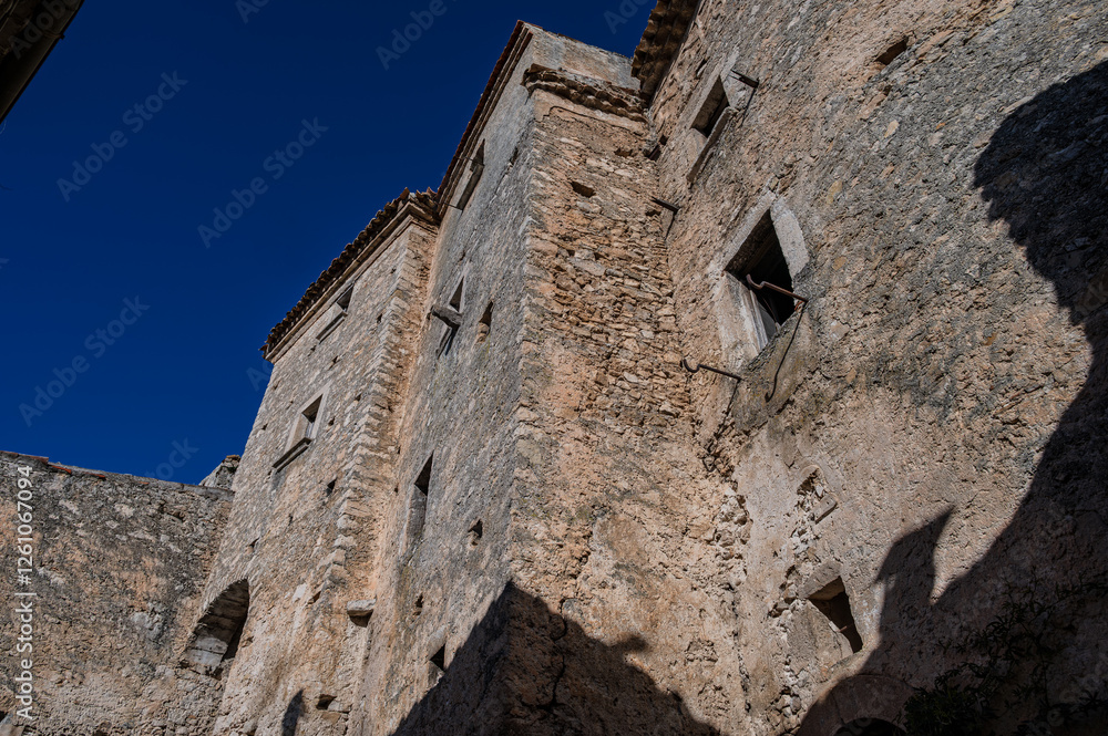 Pesche, Molise. The Ancient Village Pesche, Molise. The Ancient Village
