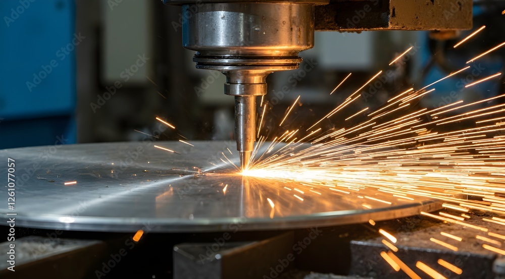 The Dance of Sparks in Metal Cutting The Dance of Sparks in Metal Cutting